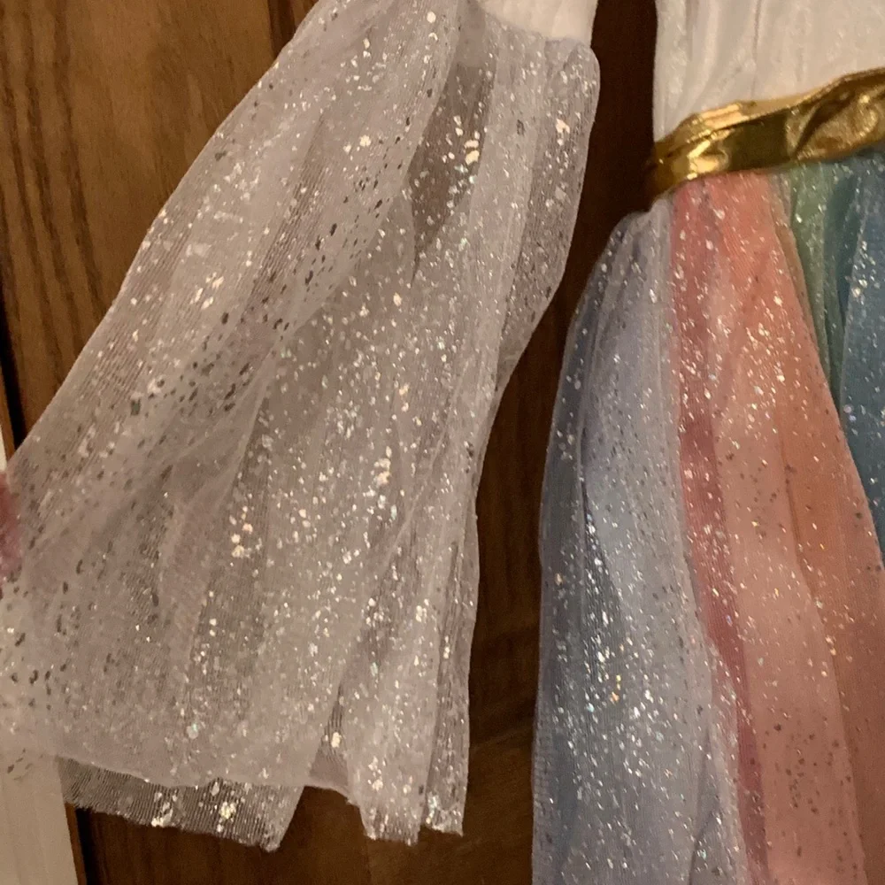 Rainbow Unicorn Halloween / dress‎ up kids costume